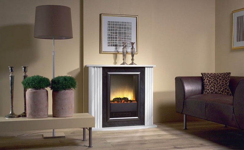 Kominek elektryczny z termowentylatorem